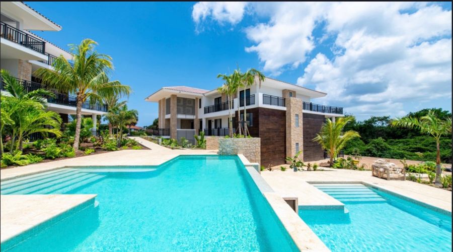 The Breeze pools by day